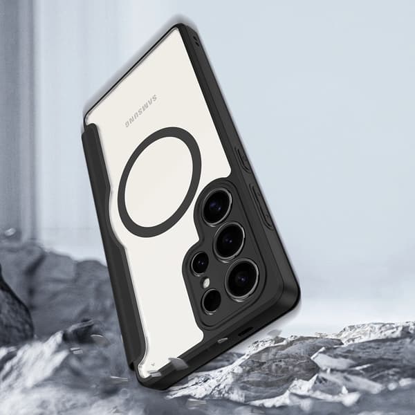 Dux Ducis Galaxy S25 Ultra Plånboksfodral MagSafe Skin X Pro - Svart