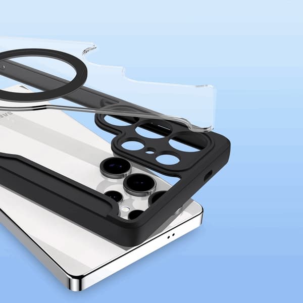 Dux Ducis Galaxy S25 Ultra Plånboksfodral MagSafe Skin X Pro - Svart