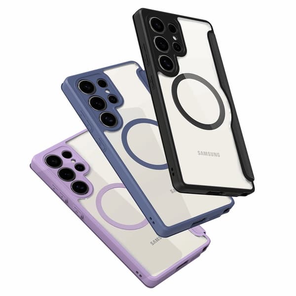 Dux Ducis Galaxy S25 Ultra Plånboksfodral MagSafe Skin X Pro - Svart