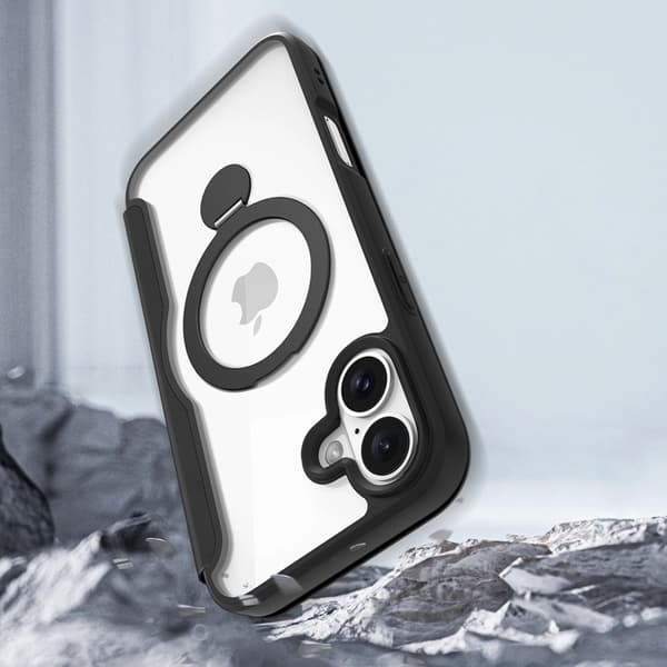 Dux Ducis iPhone 16 Plånboksfodral Magsafe Skin X Pro med Stativ