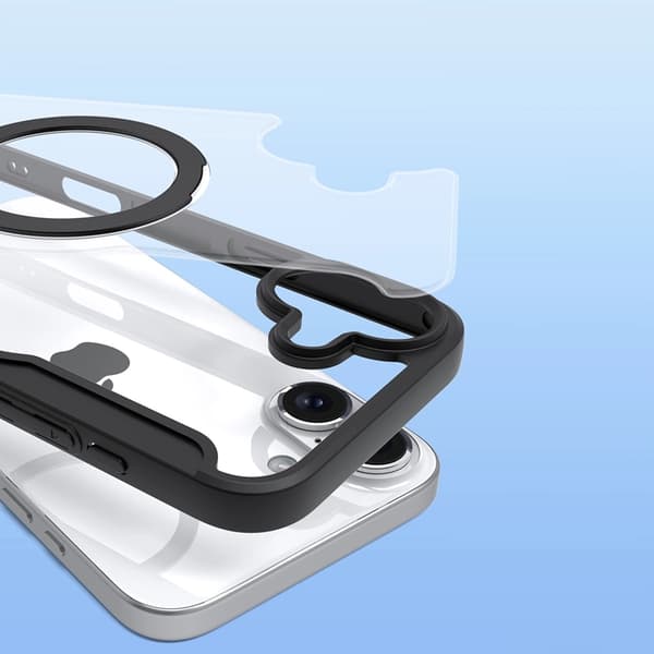 Dux Ducis iPhone 16 Plånboksfodral Magsafe Skin X Pro med Stativ