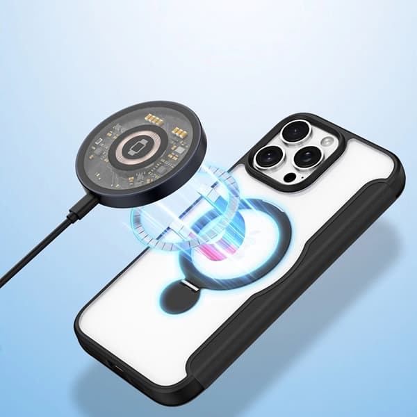 Dux Ducis iPhone 16 Pro Plånboksfodral Magsafe Skin X Pro med Stativ