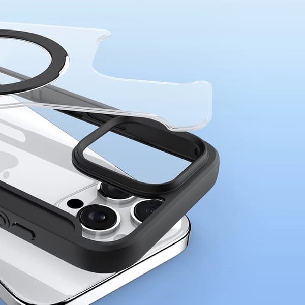 Dux Ducis iPhone 16 Pro Plånboksfodral Magsafe Skin X Pro med Stativ