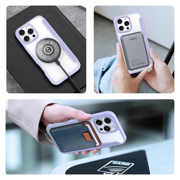 Dux Ducis iPhone 16 Pro Max Plånboksfodral Magsafe Skin X Pro