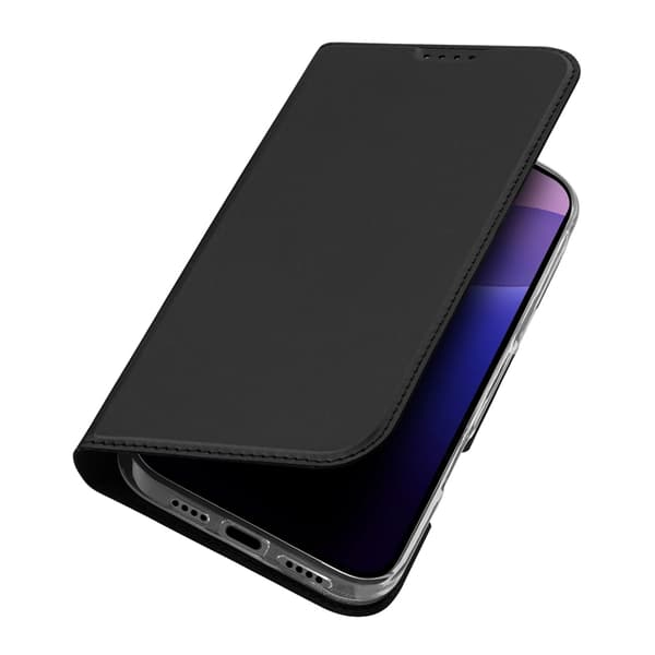Dux Ducis iPhone 16 Pro Max Plånboksfodral Skin Pro - Svart