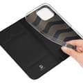 Miniatyrbild 6 av 11: Dux Ducis iPhone 16 Pro Max Plånboksfodral Skin Pro - Svart