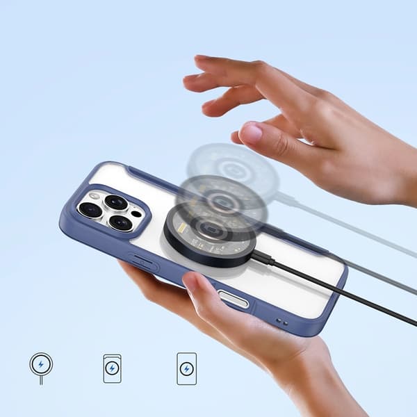 Dux Ducis iPhone 16 Pro Max Plånboksfodral Magsafe Skin X Pro
