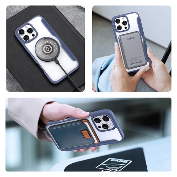 Dux Ducis iPhone 16 Pro Max Plånboksfodral Magsafe Skin X Pro