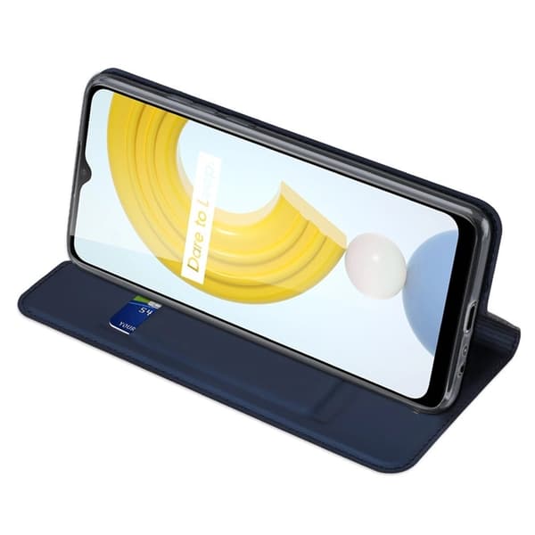 Dux Ducis Realme C21 Plånboksfodral Skin Pro - Blå