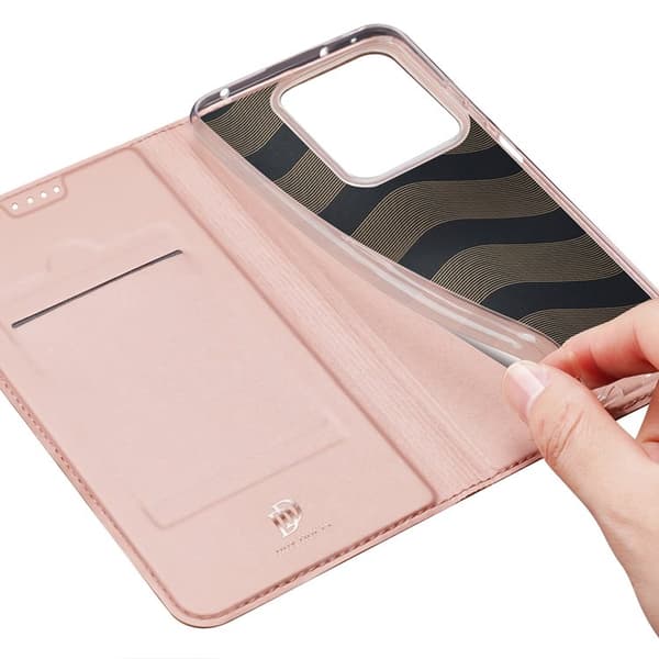 Dux Ducis Xiaomi Redmi Note 13 5G Plånboksfodral Skin Pro - Rosa