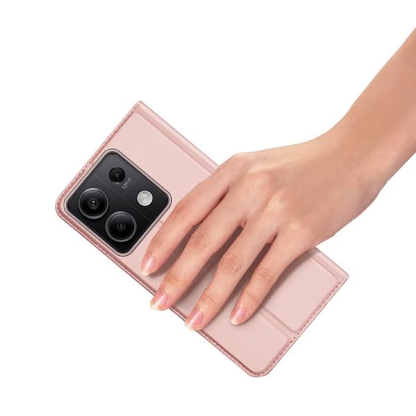 Dux Ducis Xiaomi Redmi Note 13 5G Plånboksfodral Skin Pro - Rosa