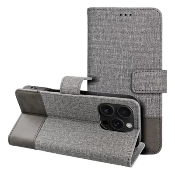 Galaxy A16 5G Plånboksfodral Gomma - Grå