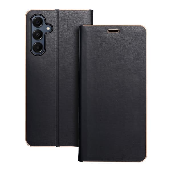 Galaxy A16 5G Plånboksfodal Luna Guld - Svart