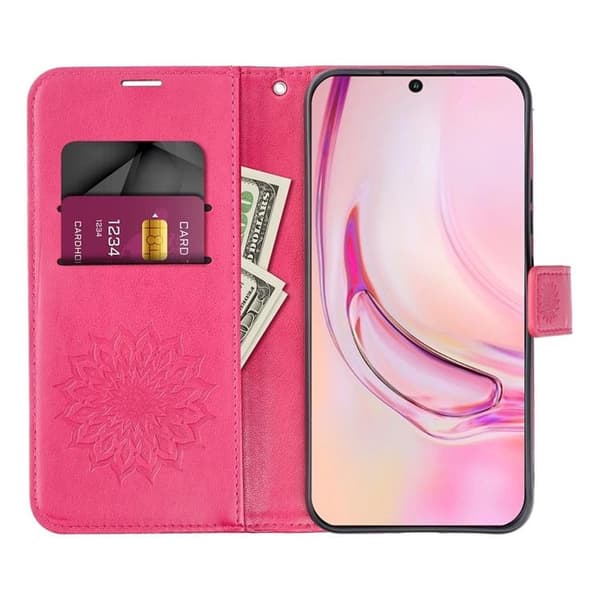 Galaxy A16 5G Plånboksfodral Mezzo - Dreamcatcher Magenta