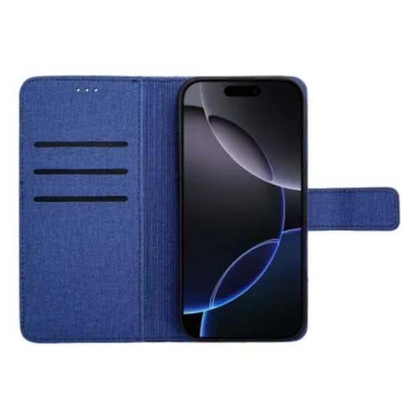 Galaxy A16 5G Plånboksfodral Gomma - Blå