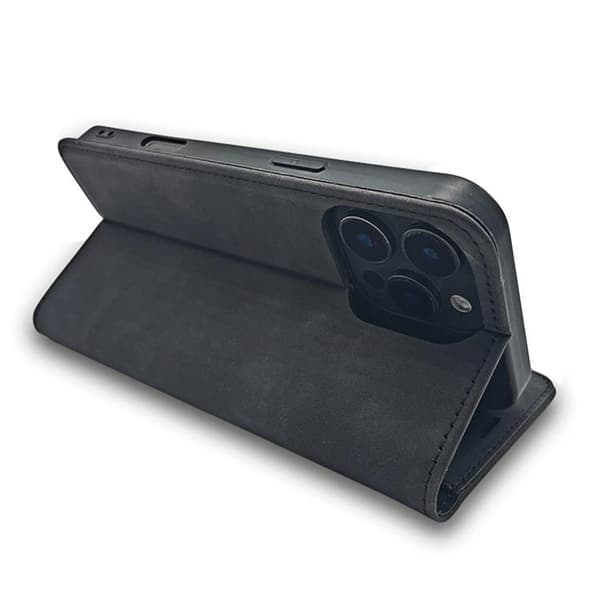 Galaxy A16 5G/4G Plånboksfodral Smart Suede - Svart