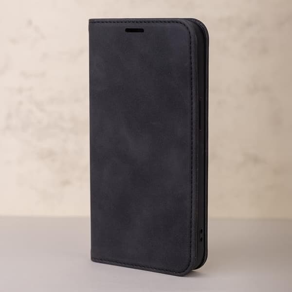 Galaxy A16 5G/4G Plånboksfodral Smart Suede - Svart