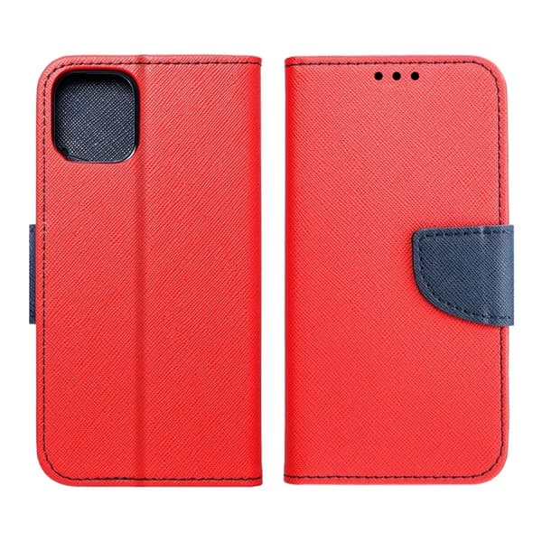 Galaxy A16 Plånboksfodral Fancy - Röd Marinblå