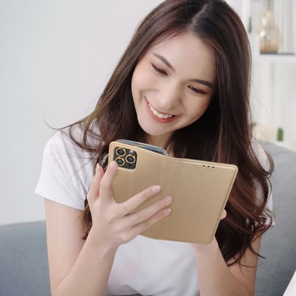 Galaxy A36 5G Plånboksfodral Smart - Guld