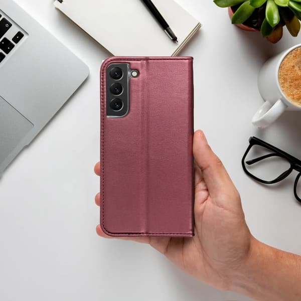Galaxy A36 Plånboksfodral Smart Magneto - Burgundy