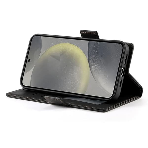 Galaxy S25 Plus Plånboksfodral - Svart
