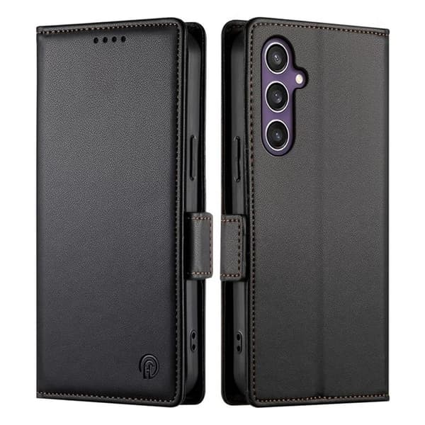 Galaxy S25 Plus Plånboksfodral - Svart