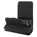Miniatyrbild 1 av 5: Galaxy S25 Plus Plånboksfodral Folio Side Magnet - Svart