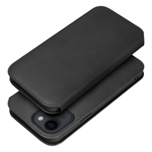 Galaxy S25 Plånboksfodral Dual Pocket - Svart