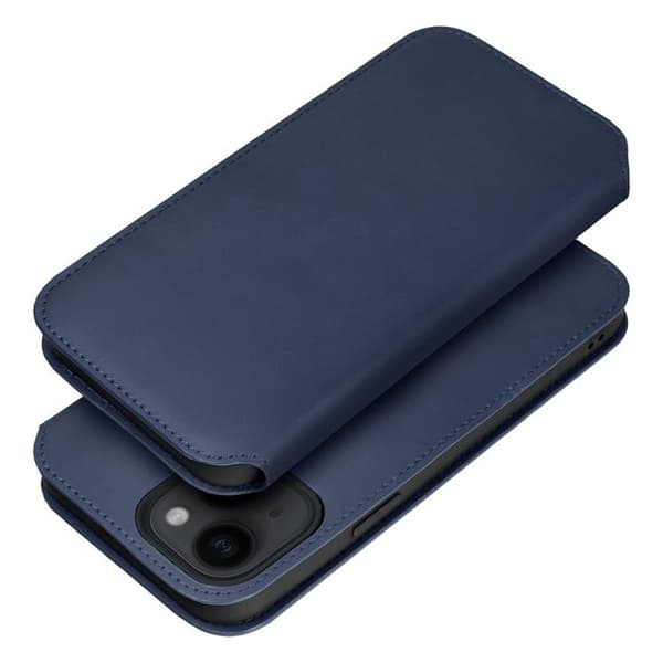 Galaxy S25 Plånboksfodral Dual Pocket - Marinblå