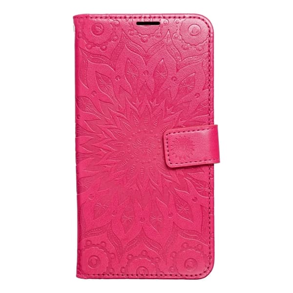 Galaxy S25 Plånboksfodral Mezzo - Mandala Magenta