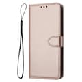 Miniatyrbild 2 av 4: Galaxy S25 Plånboksfodral Strap - Rosa Guld