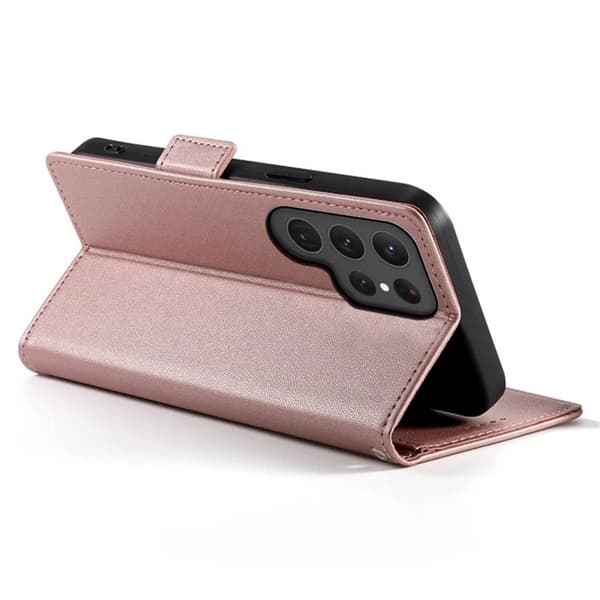 Galaxy S25 Ultra Plånboksfodral - Rosa Guld