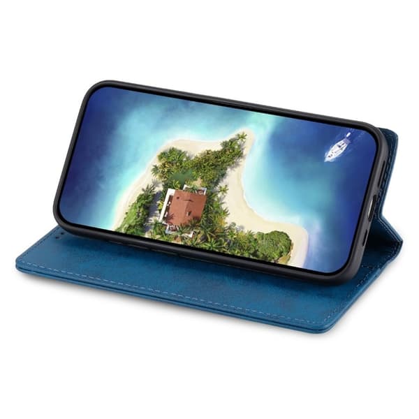 Galaxy S25 Ultra Plånboksfodral RFID Blocking - Blå