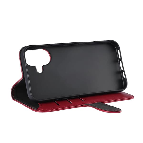 GEAR iPhone 16 Plånboksfodral MagSafe - Mörkröd