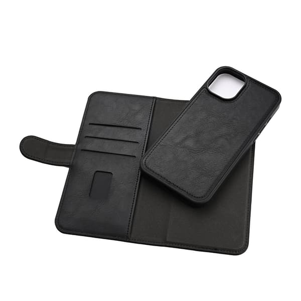 GEAR iPhone 16 Plus Plånboksfodral MagSafe 2-i-1 - Svart