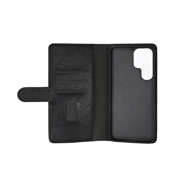 Gear Galaxy S25 Ultra Plånboksfodral 3 Kortfack 2in1 - Svart