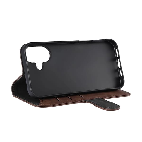 GEAR iPhone 16 Plånboksfodral MagSafe - Brun