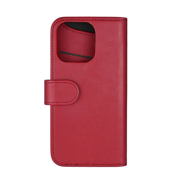 GEAR iPhone 16 Pro Max Plånboksfodral MagSafe - Mörkröd
