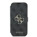 Miniatyrbild 3 av 8: Guess iPhone 16 Pro Plånboksfodral 4G Metal Logo - Svart