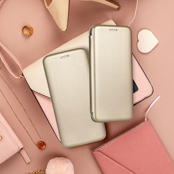 iPhone 16 Plus Plånboksfodral Elegance - Guld