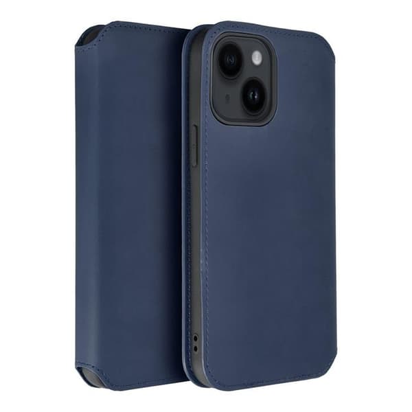 iPhone 16 Plus Plånboksfodral Dual Pocket - Marinblå