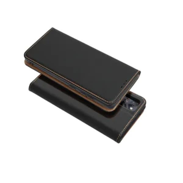 iPhone 16 Plus Plånboksfodral Smart Pro Läder - Svart