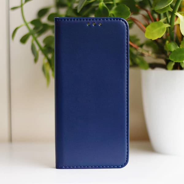 iPhone 16 Plus Plånboksfodral Smart Magnetisk - Marinblå