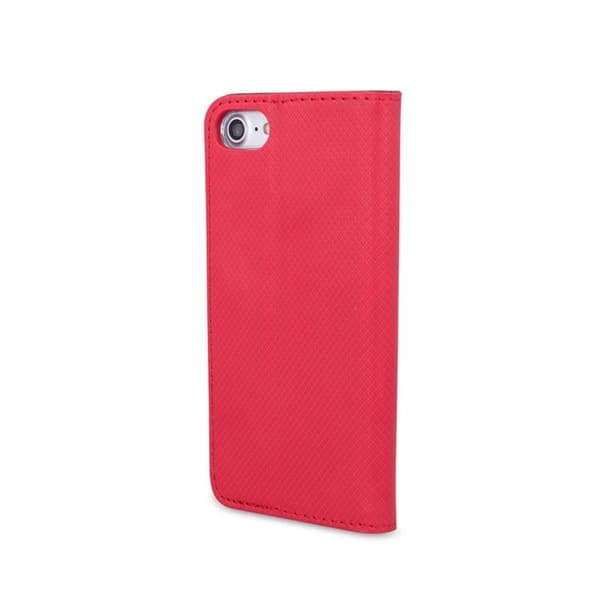 iPhone 16 Plus Plånboksfodral Smart Magnet - Röd
