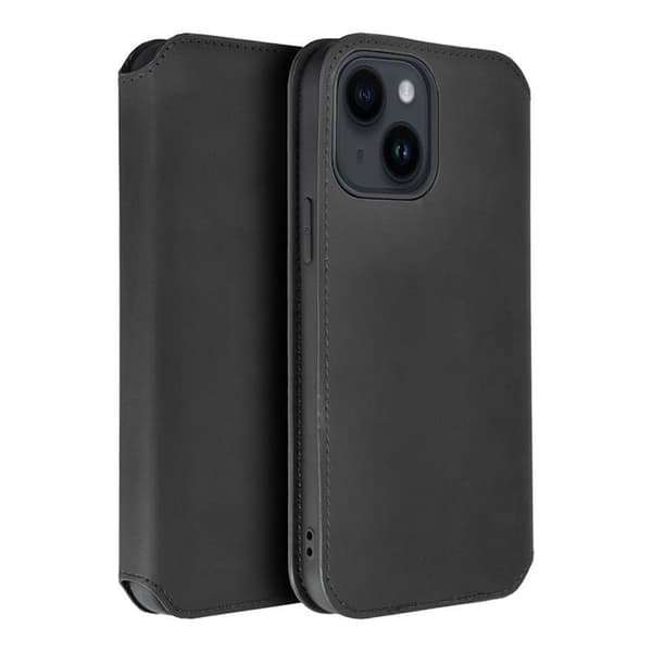 iPhone 16 Plånboksfodral Dual Pocket - Svart