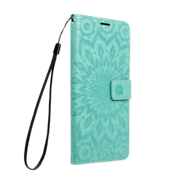 iPhone 16 Plånboksfodral Mezzo Mandala - Grön