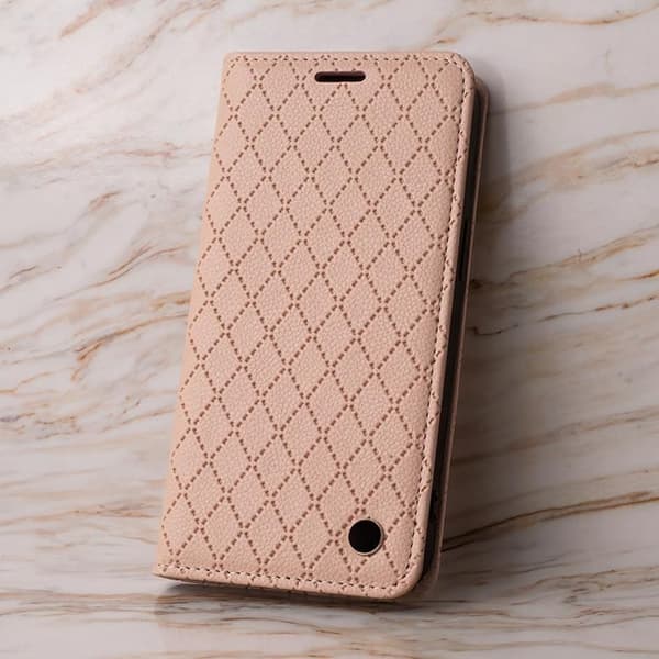 iPhone 16 Plånboksfodral Smart Caro - Beige