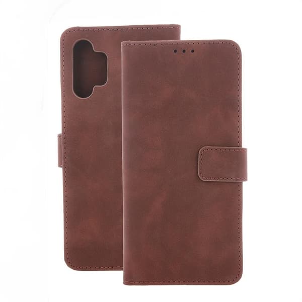 iPhone 16 Plus Plånboksfodral Velvet - Brun