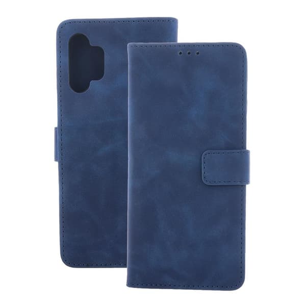 iPhone 16 Plus Plånboksfodral Velvet - Marinblå