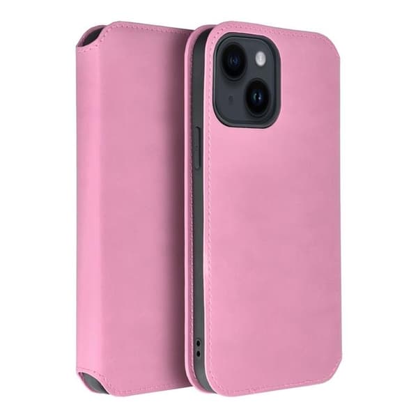 iPhone 16 Plånboksfodral Dual Pocket - Rosa